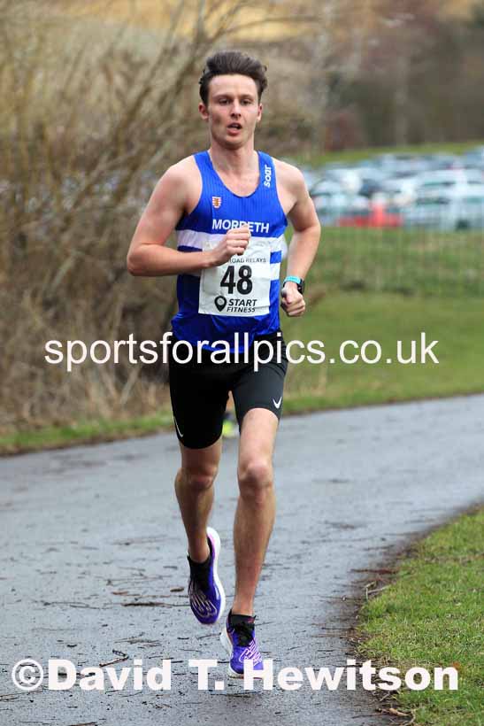 Senior Men and Veterans (Over 40s), 2023 NECAA Royal Signals Relays, Hetton le Hole, County Durham. Photo: David T. Hewitson/Sports for All Pics